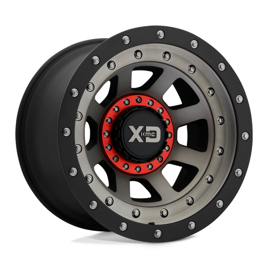 XD13729088900 - XD137 Fmj 20X9 8X180  0mm Satin Black Dark Tint - XD Wheels Canada