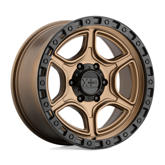 XD13988563600 - XD139 Portal 18X8.5 6X135  0mm Satin Bronze Satin Black Lip - XD Wheels Canada