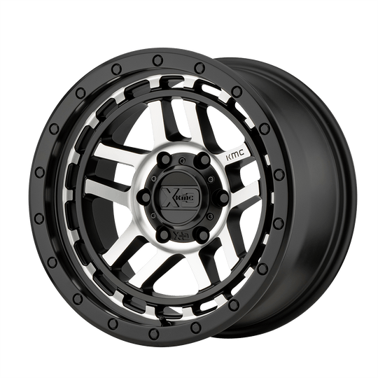 XD14078563518 - XD140 Recon 17X8.5 6X135  18mm Satin Black Machined - XD Wheels Canada