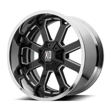 Load image into Gallery viewer, XD202-20128844NBC - XD202 Buck 20X12 8X180 -44 mm Gloss Black Milled Center Chrome Lip - XD Wheels Canada