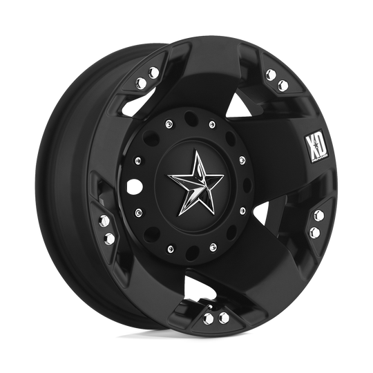 XD77576082794N - XD775 Rockstar 17X6 8X200 -134 mm Matte Black - Rear - XD Wheels Canada