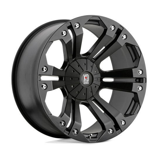 XD77829017735 - XD XD778 Monster 20X9 5X114.3 / 5X120 35mm Matte Black - XD Wheels Canada