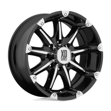 Load image into Gallery viewer, XD77989087312N - XD779 Badlands 18X9 8X170 -12 mm Gloss Black Machined - XD Wheels Canada