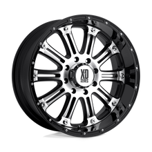 Charger l'image dans la galerie, XD79589050818 - XD795 Hoss 18X9 5X127  18mm Gloss Black Machined - XD Wheels Canada