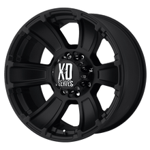 Charger l'image dans la galerie, XD79629068718 - XD796 Revolver 20X9 6X139.7  18mm Matte Black - XD Wheels Canada