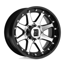 Load image into Gallery viewer, XD79889088518 - XD798 Addict 18X9 8X180  18mm Matte Black Machined - XD Wheels Canada