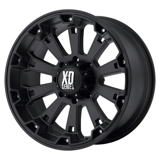 XD80089055700 - XD800 Misfit 18X9 5X139.7  0mm Matte Black - XD Wheels Canada