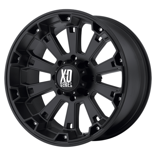 XD80029050700 - XD800 Misfit 20X9 5X127  0mm Matte Black - XD Wheels Canada