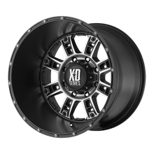 Load image into Gallery viewer, XD80921268744N - XD809 Riot 20X12 6X139.7 -44 mm Matte Black Machined - XD Wheels Canada