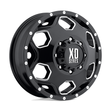 Load image into Gallery viewer, XD81522889398N - XD815 Batallion 22X8.25 8X210 -175 mm Gloss Black With Milled Accents - XD Wheels Canada