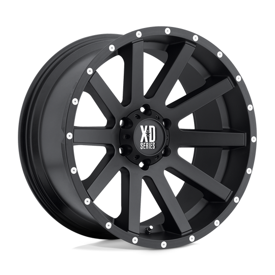 XD81829064730 - XD818 Heist 20X9 6X114.3  30mm Satin Black - XD Wheels Canada