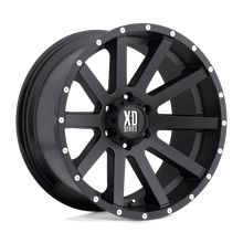 Load image into Gallery viewer, XD81889058730 - XD818 Heist 18X9 5X150  30mm Satin Black - XD Wheels Canada