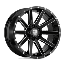 Load image into Gallery viewer, XD81889058930 - XD818 Heist 18X9 5X150  30mm Satin Black Milled - XD Wheels Canada