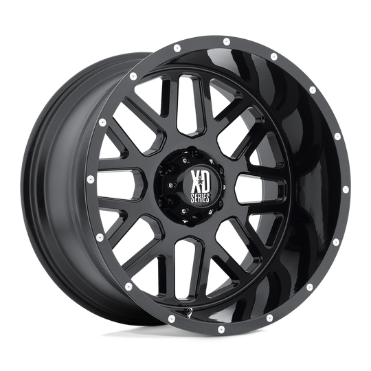 XD82021068724NUS - XD820 Grenade 20X10 6X139.7 -24 mm Satin Black - XD Wheels Canada