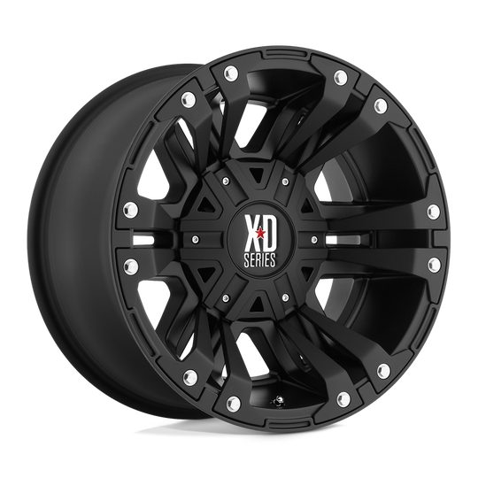 XD82281000724N - XD822 Monster 18X10 BLANK -24 mm Matte Black - XD Wheels Canada
