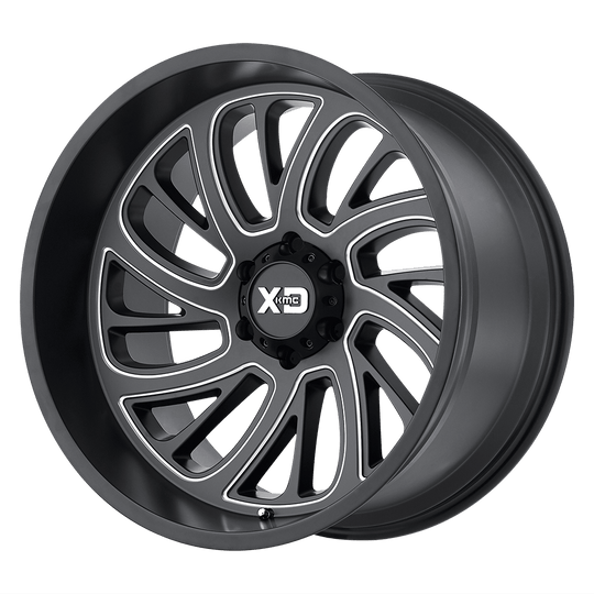 XD82621063924N - XD826 Surge 20X10 6X135 -24 mm Satin Black Milled - XD Wheels Canada