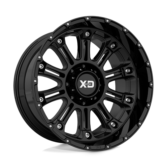 XD82979087312N - XD829 Hoss 17X9 8X170 -12 mm Gloss Black - XD Wheels Canada