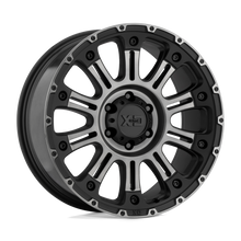 Charger l'image dans la galerie, XD82929068412N - XD829 Hoss 20X9 6X139.7 -12 mm Satin Black Machined Gray Tint - XD Wheels Canada