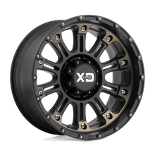 Charger l'image dans la galerie, XD82929068900 - XD829 Hoss 20X9 6X139.7  0mm Satin Black Machined Dark Tint - XD Wheels Canada