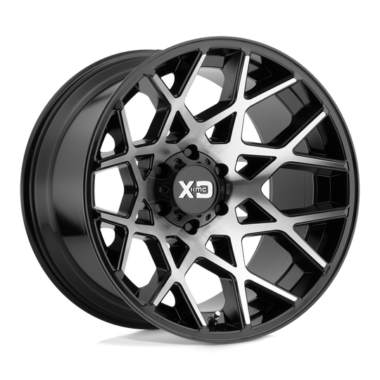 XD83121080524N - XD831 Chopstix 20X10 8X165.1 -24 mm Gloss Black Machined - XD Wheels Canada