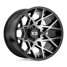 Load image into Gallery viewer, XD83121088524N - XD831 Chopstix 20X10 8X180 -24 mm Gloss Black Machined - XD Wheels Canada