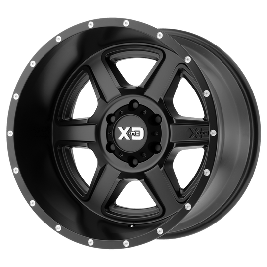 XD83229068718 - XD832 Fusion 20X9 6X139.7  18mm Satin Black - XD Wheels Canada