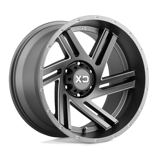 XD83529063440 - XD835 Swipe 20X9 6X135  40mm Satin Gray Milled - XD Wheels Canada