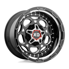 Load image into Gallery viewer, XD83729087318 - XD837 Demodog 20X9 8X170  18mm Gloss Black Milled - XD Wheels Canada