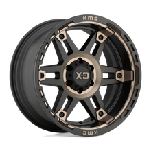 Load image into Gallery viewer, XD84078068918 - XD840 Spy 17X8 6X139.7  18mm Satin Black Dark Tint - XD Wheels Canada