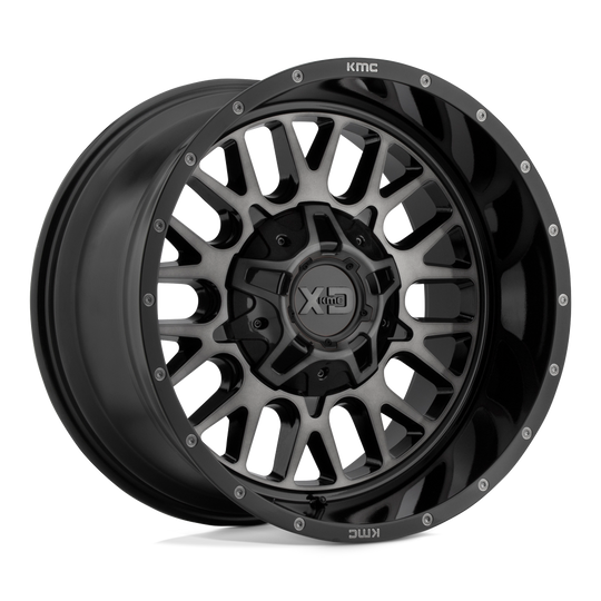 XD84229088300 - XD842 Snare 20X9 8X180  0mm Gloss Black Gray Tint - XD Wheels Canada