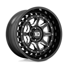 Load image into Gallery viewer, XD866BE20108018N - XD866 Outlander 20X10 8X165.1 -18 mm Gloss Black Milled - XD Wheels Canada
