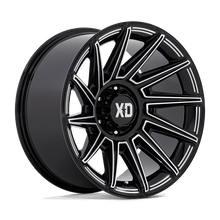 Load image into Gallery viewer, XD867BE20105018N - XD867 Specter 20X10 5X127 -18 mm Gloss Black Milled - XD Wheels Canada