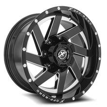 Charger l'image dans la galerie, XF-205221251397150-44GBML - XF Off-Road XF-205 22X12 5X150 / 5X139.7 -44mm Gloss Black &amp; Milled - XF Off-Road Wheels Canada