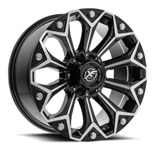 Charger l'image dans la galerie, XF-212221251143127-44GBM - XF Off-Road XF-212 22X12 5X127 / 5X114.3 -44mm Black &amp; Machined - XF Off-Road Wheels Canada