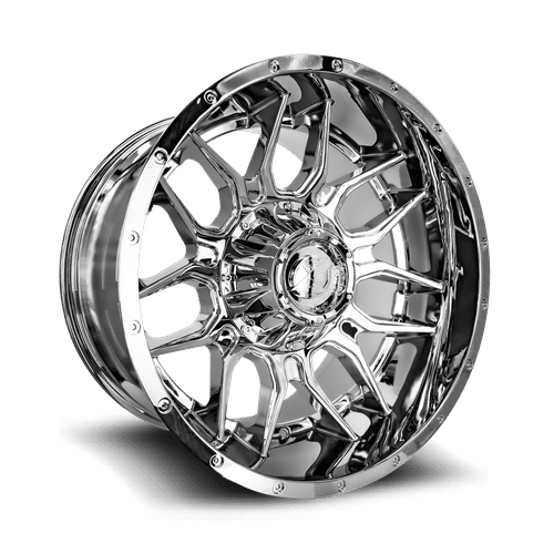 XF-222201281701651-44C - XF Off-Road XF 222 CHROME 20X12 8X170 / 8X165.1 -44mm Chrome - XF Off-Road Wheels Canada