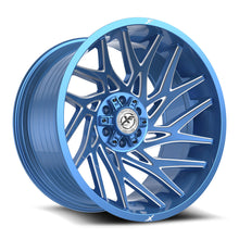 Load image into Gallery viewer, XF-229241451271397-76ABML - XF Off-Road XF-229 24X14 5X127 / 5X139.7 -76mm Blue - XF Off-Road Wheels Canada