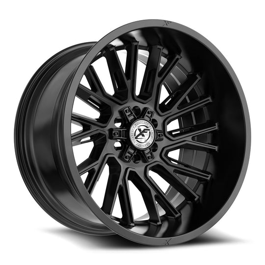 XF-230241451271397-76SB - XF Off-Road XF-230 24X14 5X139.7 / 5X127 -76mm Satin Black - XF Off-Road Wheels Canada