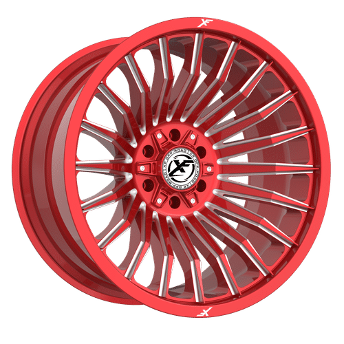 XF-231201081651170-12SBMBRDDT - XF Off-Road XF-231 20X10 8X170 / 8X165.1 -12mm Satin Black Dark Tint - XF Off-Road Wheels Canada