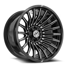 Charger l'image dans la galerie, XF-231201061351397-12GBM - XF Off-Road XF-231 20X10 6X135 / 6X139.7 -12mm Gloss Black &amp; Milled - XF Off-Road Wheels Canada