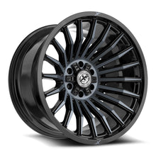 Load image into Gallery viewer, XF-2312010BLANK-12GBMTITDDT - XF Off-Road XF-231 20X10 Blank -12mm Gloss Black &amp; Machined Titanium Double Dark Tint - XF Off-Road Wheels Canada