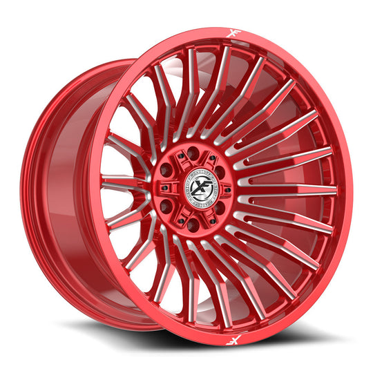 XF-231241461351397-76ARM - XF Off-Road XF-231 24X14 6X139.7 / 6X135 -76mm Red - XF Off-Road Wheels Canada