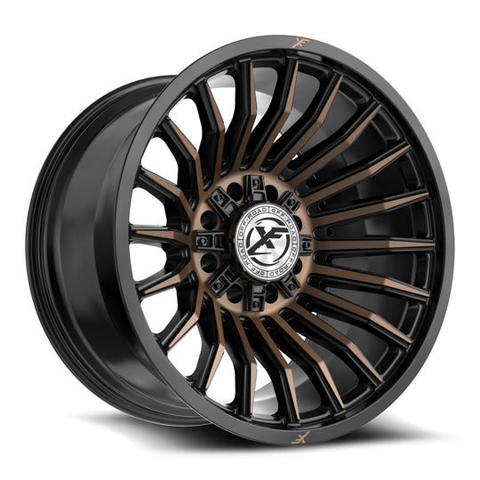 XF-231241481651170-76SBMZDT - XF Off-Road XF-231 24X14 8X170 / 8X165.1 -76mm Satin Black - XF Off-Road Wheels Canada