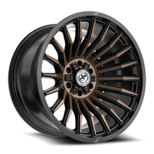 Load image into Gallery viewer, XF-2312612BLANK-44SBMBRDDT - XF Off-Road XF-231 26X12 Blank -44mm Satin Black &amp; Bronze Machined Double Dark Tint - XF Off-Road Wheels Canada