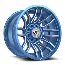 Load image into Gallery viewer, XF-232201081651170-24ABM - XF Off-Road XF-232 20X10 8X170 / 8X165.1 -24mm Blue - XF Off-Road Wheels Canada
