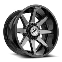 Load image into Gallery viewer, XF-23620128170180-44GBBRDDT - XF Off-Road XF-236 20X12 8X180 / 8X170 -44mm Black - XF Off-Road Wheels Canada