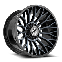Load image into Gallery viewer, XF-23724148180170-76GBMTITDDT - XF Off-Road XF-237 24X14 8X180 / 8X170 -76mm Black &amp; Titanium - XF Off-Road Wheels Canada