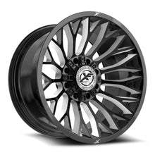 Load image into Gallery viewer, XF-23726148XBLANK-76GBML - XF Off-Road XF-237 26X14 Blank 8X -76mm Gloss Black &amp; Milled - XF Off-Road Wheels Canada