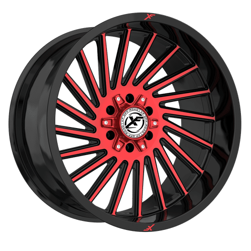 XF-239201081651180-12SBMBRDDT - XF Off-Road XF-239 20X10 8X165.1 / 8X180 -12mm Satin Black Dark Tint - XF Off-Road Wheels Canada