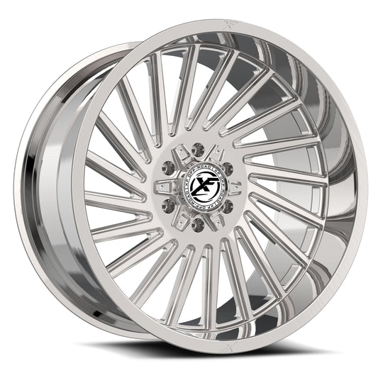 XF-239221251271397-44C - XF Off-Road XF-239 22X12 5X127 / 5X139.7 -44mm Chrome - XF Off-Road Wheels Canada