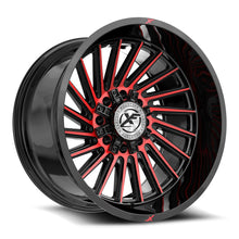 Load image into Gallery viewer, XF-239261481651170-76GBMRED - XF Off-Road XF-239 26X14 8X170 / 8X165.1 -76mm Black &amp; Red - XF Off-Road Wheels Canada